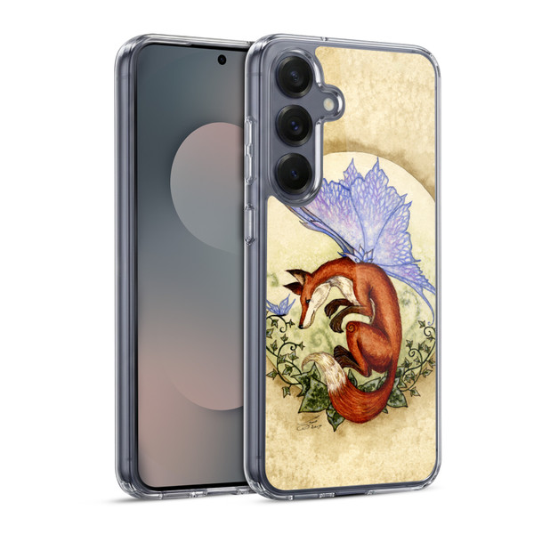 Amy Brown Mythical Curiousity Fox Soft Gel Case for Samsung Galaxy S25 & MagSafe