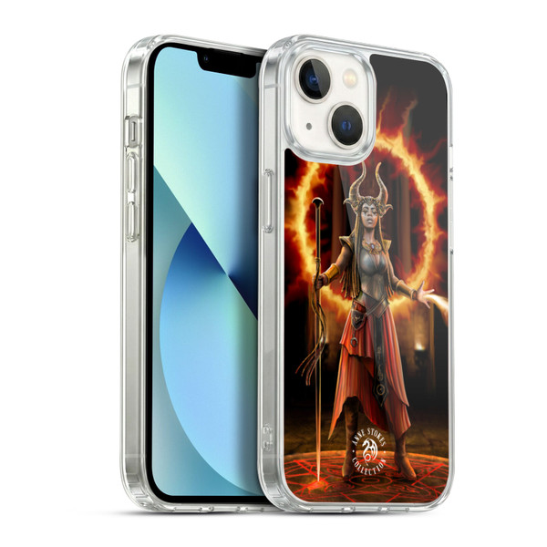 Anne Stokes Female Elementals Fire Soft Gel Case for Apple iPhone 13