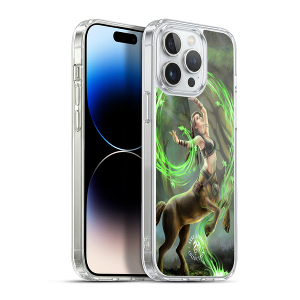 Anne Stokes Female Elementals Earth Centaur Soft Gel Case for Apple iPhone 13 Pro Max & MagSafe