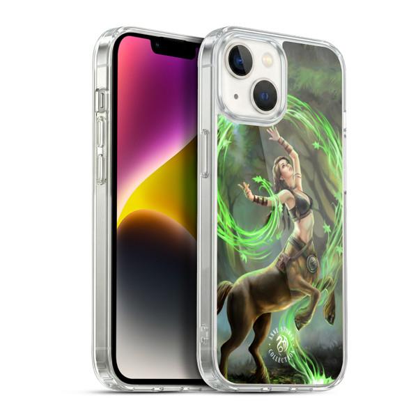 Anne Stokes Female Elementals Earth Centaur Soft Gel Case for Apple iPhone 14