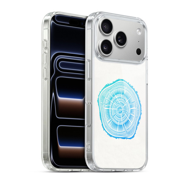 Cat Coquillette Nature Blue Paper Birch Soft Gel Case for Apple iPhone 17 Pro