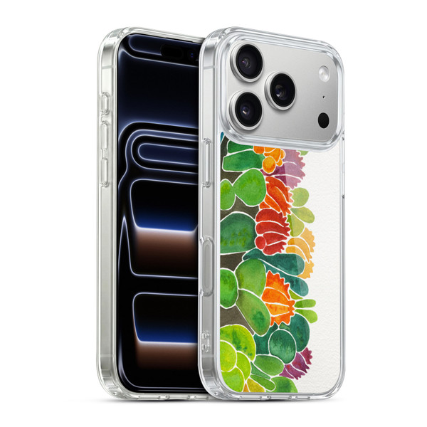 Cat Coquillette Nature Succulents Soft Gel Case for Apple iPhone 17 Pro