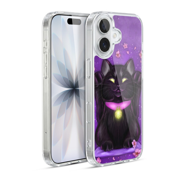 Ash Evans Black Cats Lucky Soft Gel Case for Apple iPhone 17