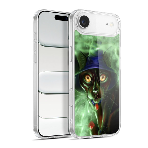 Ash Evans Black Cats Conjuring Magic Soft Gel Case for Apple iPhone 17 Air