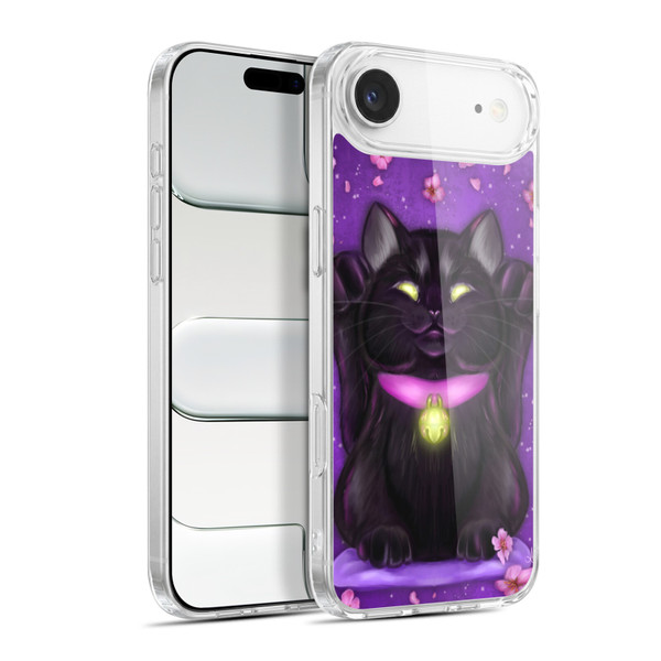 Ash Evans Black Cats Lucky Soft Gel Case for Apple iPhone 17 Air