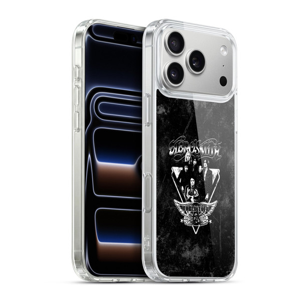 Aerosmith Black And White World Tour Soft Gel Case for Apple iPhone 17 Pro Max
