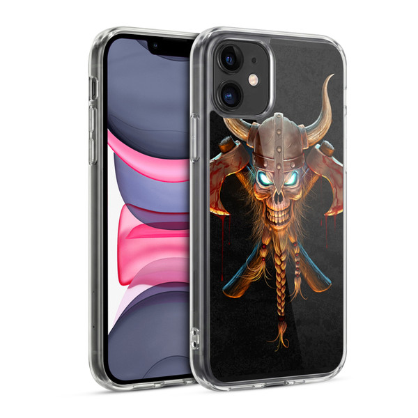 Christos Karapanos Horror 4 Viking Soft Gel Case for Apple iPhone 11