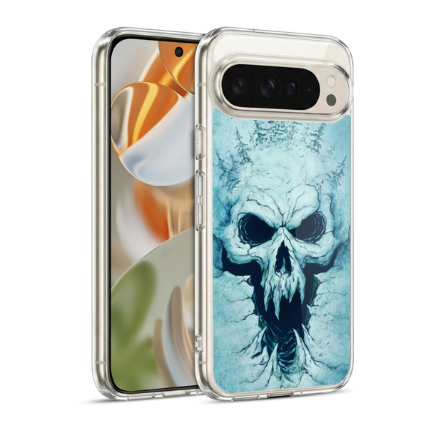 Christos Karapanos Horror 4 Skull Soft Gel Case for Google Pixel 9 / Pixel 9 Pro