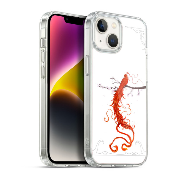 Christos Karapanos Phoenix 2 Bird Soft Gel Case for Apple iPhone 14
