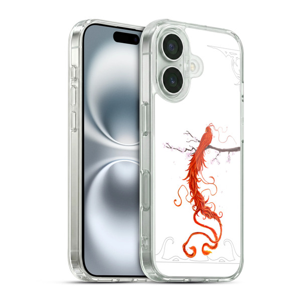 Christos Karapanos Phoenix 2 Bird Soft Gel Case for Apple iPhone 16 & MagSafe
