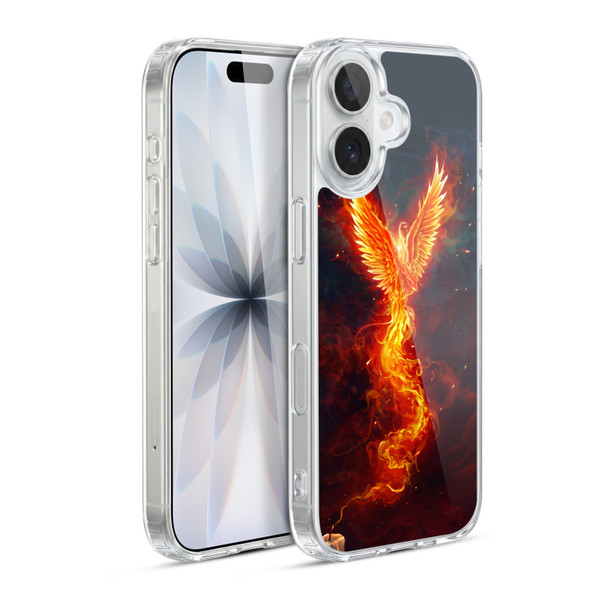 Christos Karapanos Phoenix 2 From The Last Spark Soft Gel Case for Apple iPhone 17
