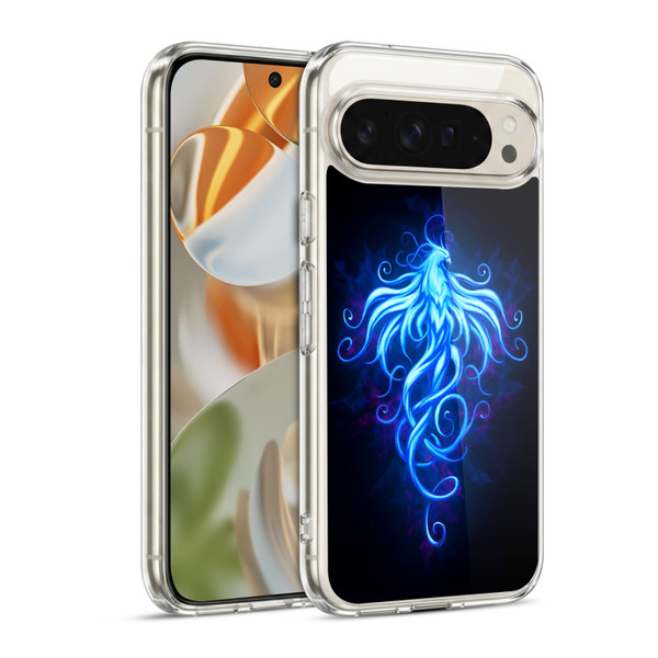 Christos Karapanos Phoenix 2 Royal Blue Soft Gel Case for Google Pixel 9 / Pixel 9 Pro