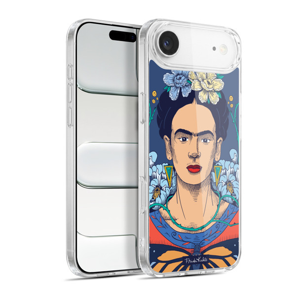 Frida Kahlo Sketch Floral Soft Gel Case for Apple iPhone 17 Air
