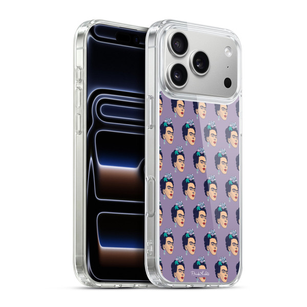 Frida Kahlo Sketch Pattern Soft Gel Case for Apple iPhone 17 Pro Max