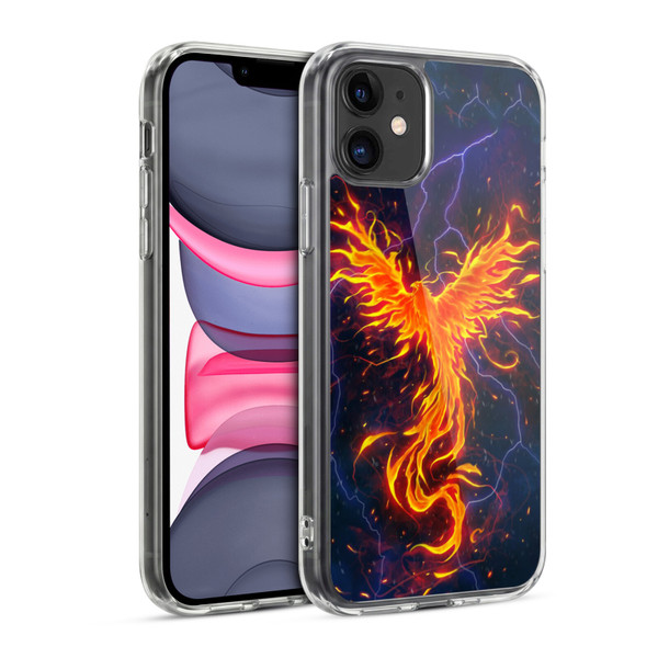 Christos Karapanos Phoenix 3 Rage Soft Gel Case for Apple iPhone 11