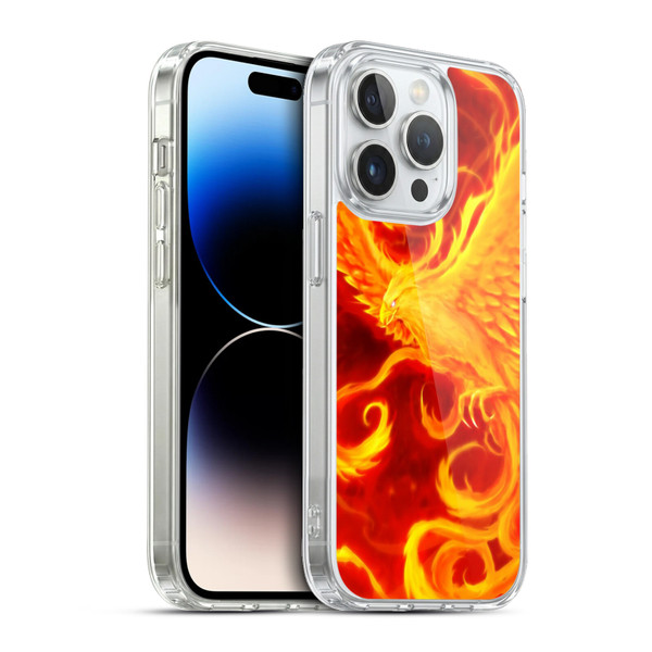 Christos Karapanos Phoenix 3 Resurgence Soft Gel Case for Apple iPhone 13 Pro & MagSafe