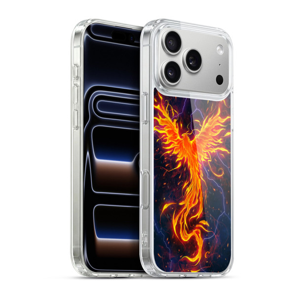 Christos Karapanos Phoenix 3 Rage Soft Gel Case for Apple iPhone 17 Pro Max