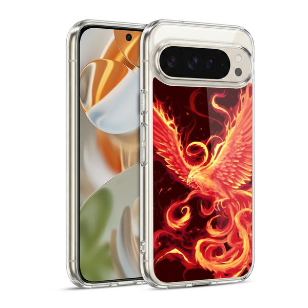Christos Karapanos Phoenix 3 Resurgence 2 Soft Gel Case for Google Pixel 9 / Pixel 9 Pro