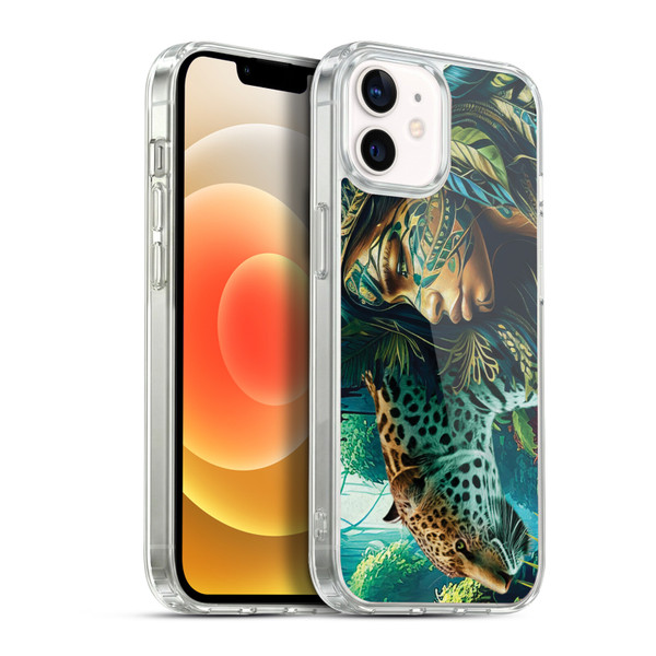 Michael David Ward Psychedelic Art Spirit Soft Gel Case for Apple iPhone 12 / iPhone 12 Pro & MagSafe
