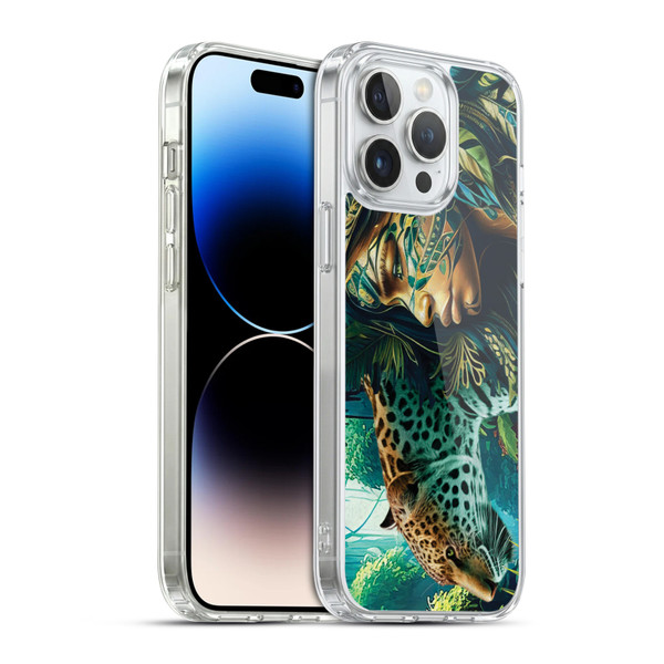 Michael David Ward Psychedelic Art Spirit Soft Gel Case for Apple iPhone 14 Pro Max & MagSafe