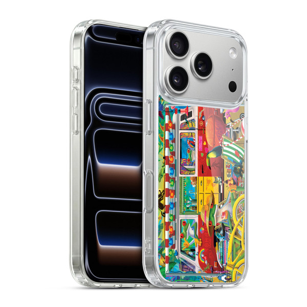 Michael David Ward Psychedelic Art Van Life Frog Soft Gel Case for Apple iPhone 17 Pro