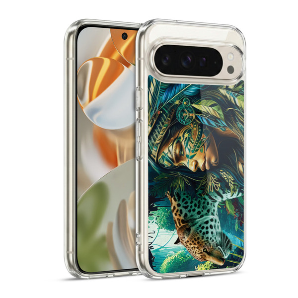 Michael David Ward Psychedelic Art Spirit Soft Gel Case for Google Pixel 9 / Pixel 9 Pro