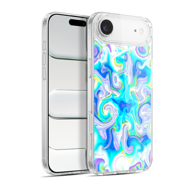 Haroulita Liquid Marble Aquatic Soft Gel Case for Apple iPhone 17 Air