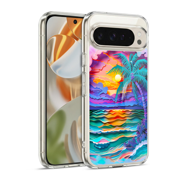Haroulita Sceneries Sunset Soft Gel Case for Google Pixel 9 / Pixel 9 Pro