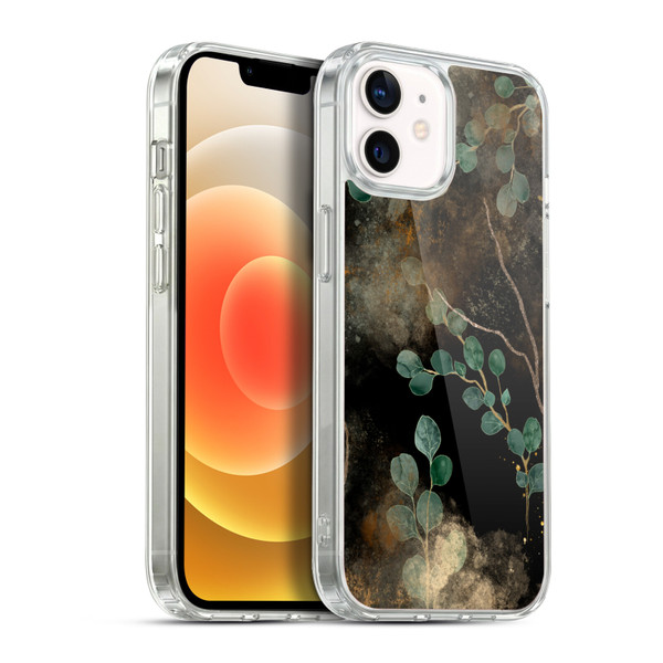 LebensArt Mix Art Eucalyptus Soft Gel Case for Apple iPhone 12 / iPhone 12 Pro & MagSafe