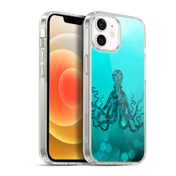 LebensArt Mix Art Octopus Soft Gel Case for Apple iPhone 12 / iPhone 12 Pro & MagSafe