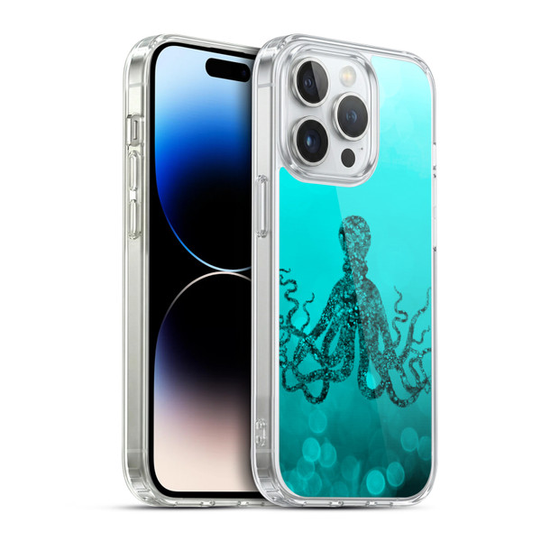 LebensArt Mix Art Octopus Soft Gel Case for Apple iPhone 14 Pro & MagSafe