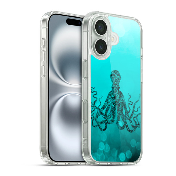 LebensArt Mix Art Octopus Soft Gel Case for Apple iPhone 16 & MagSafe