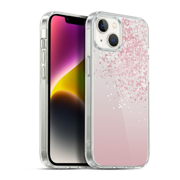LebensArt Pastels Pink Light Soft Gel Case for Apple iPhone 14 Plus & MagSafe