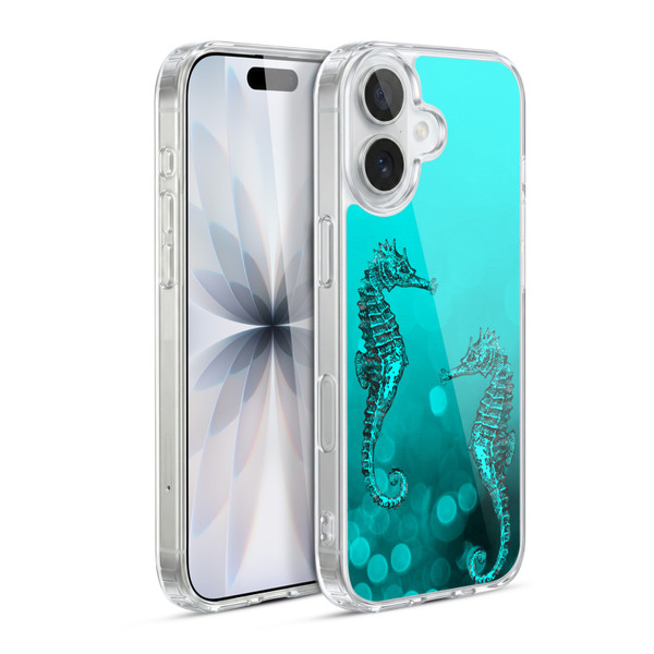 LebensArt Mix Art Seahorse Soft Gel Case for Apple iPhone 17