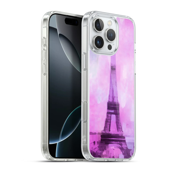 LebensArt Pastels Abstract Soft Gel Case for Apple iPhone 16 Pro Max & MagSafe