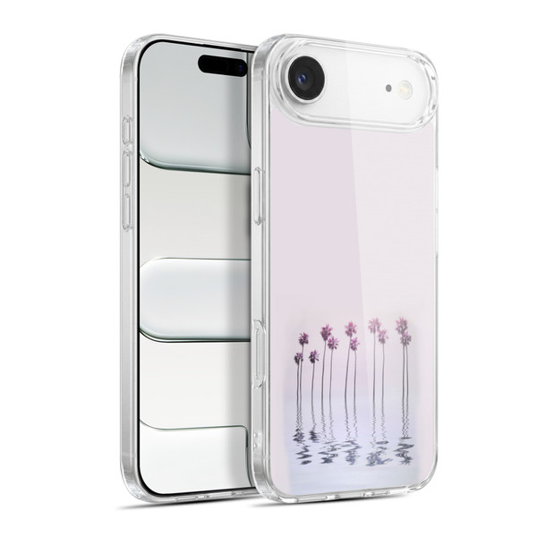 LebensArt Pastels Water Palm Trees Soft Gel Case for Apple iPhone 17 Air