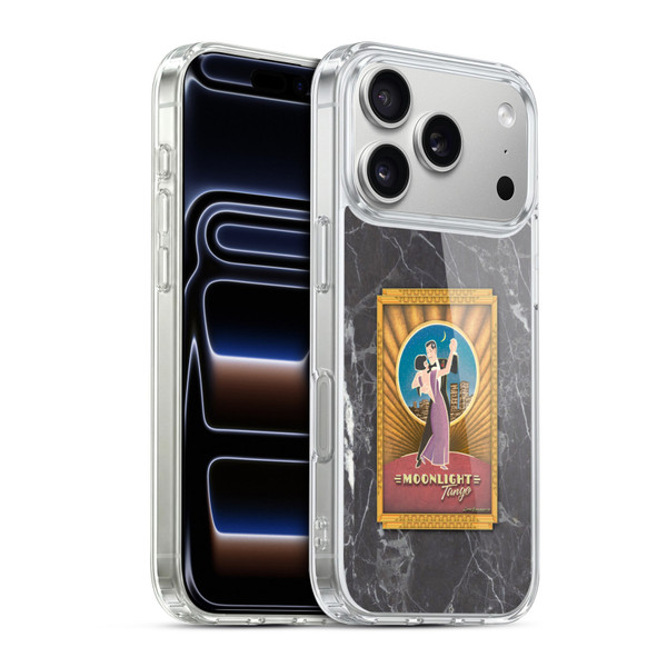 Larry Grossman Retro Collection Moonlight Tango Soft Gel Case for Apple iPhone 17 Pro