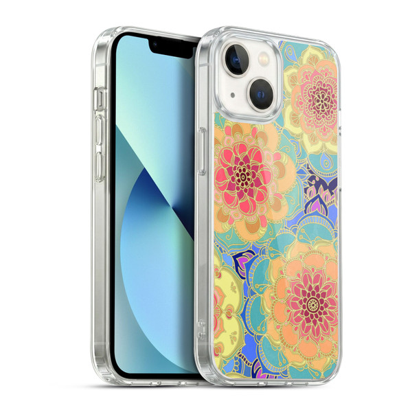 Micklyn Le Feuvre Florals 2 Obsession Soft Gel Case for Apple iPhone 13