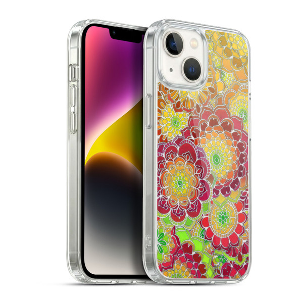 Micklyn Le Feuvre Florals 2 Flying East Soft Gel Case for Apple iPhone 14