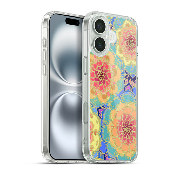 Micklyn Le Feuvre Florals 2 Obsession Soft Gel Case for Apple iPhone 16 Plus & MagSafe
