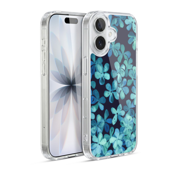 Micklyn Le Feuvre Florals 2 Hand Painted Floral Pattern Soft Gel Case for Apple iPhone 17