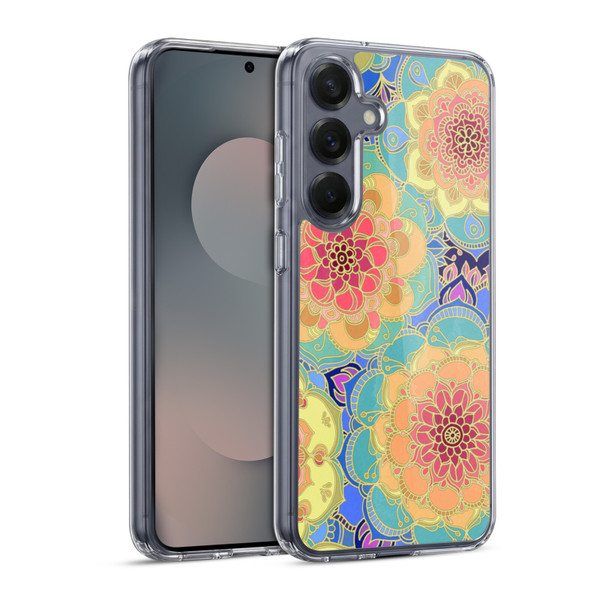 Micklyn Le Feuvre Florals 2 Obsession Soft Gel Case for Samsung Galaxy S25 & MagSafe
