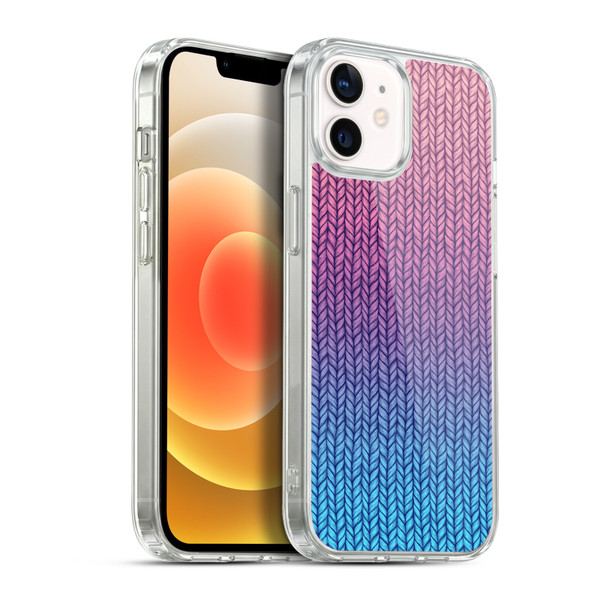 Micklyn Le Feuvre Patterns Chunky Knit Soft Gel Case for Apple iPhone 12 / iPhone 12 Pro & MagSafe
