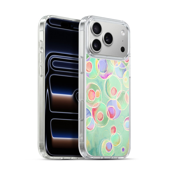 Micklyn Le Feuvre Patterns Iridescent Bubbles Soft Gel Case for Apple iPhone 17 Pro Max