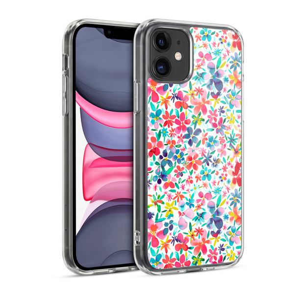 Ninola Floral Colourful Petals Spring Soft Gel Case for Apple iPhone 11