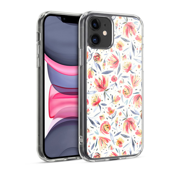 Ninola Floral Peonies Soft Gel Case for Apple iPhone 11