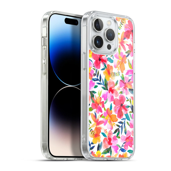 Ninola Floral Hibiscus Soft Gel Case for Apple iPhone 13 Pro Max & MagSafe