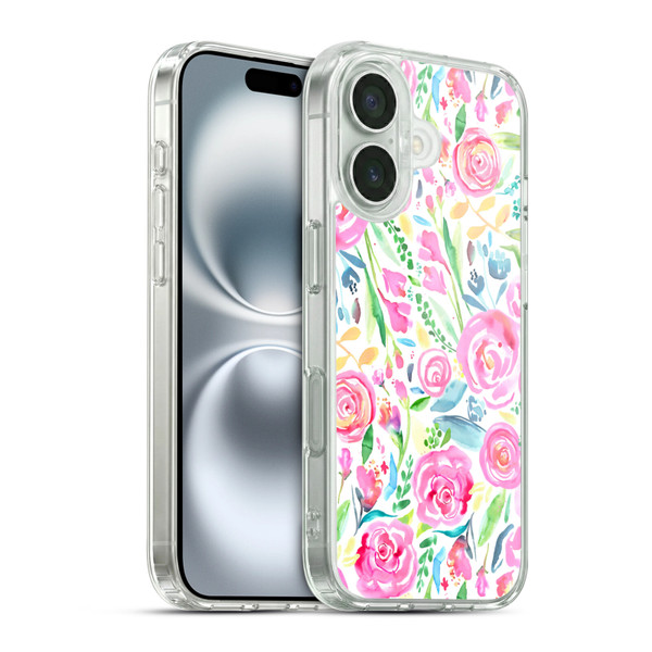 Ninola Floral Spring Days Soft Gel Case for Apple iPhone 16 & MagSafe