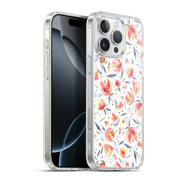 Ninola Floral Peonies Soft Gel Case for Apple iPhone 16 Pro Max & MagSafe