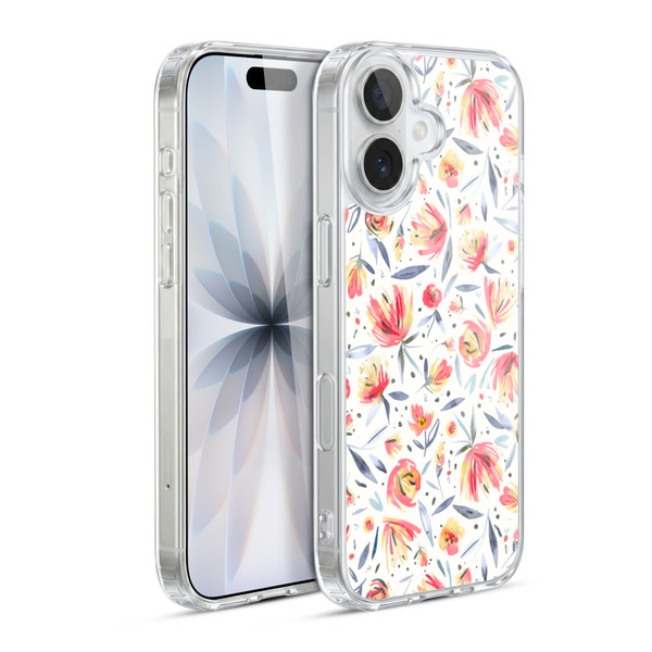 Ninola Floral Peonies Soft Gel Case for Apple iPhone 17
